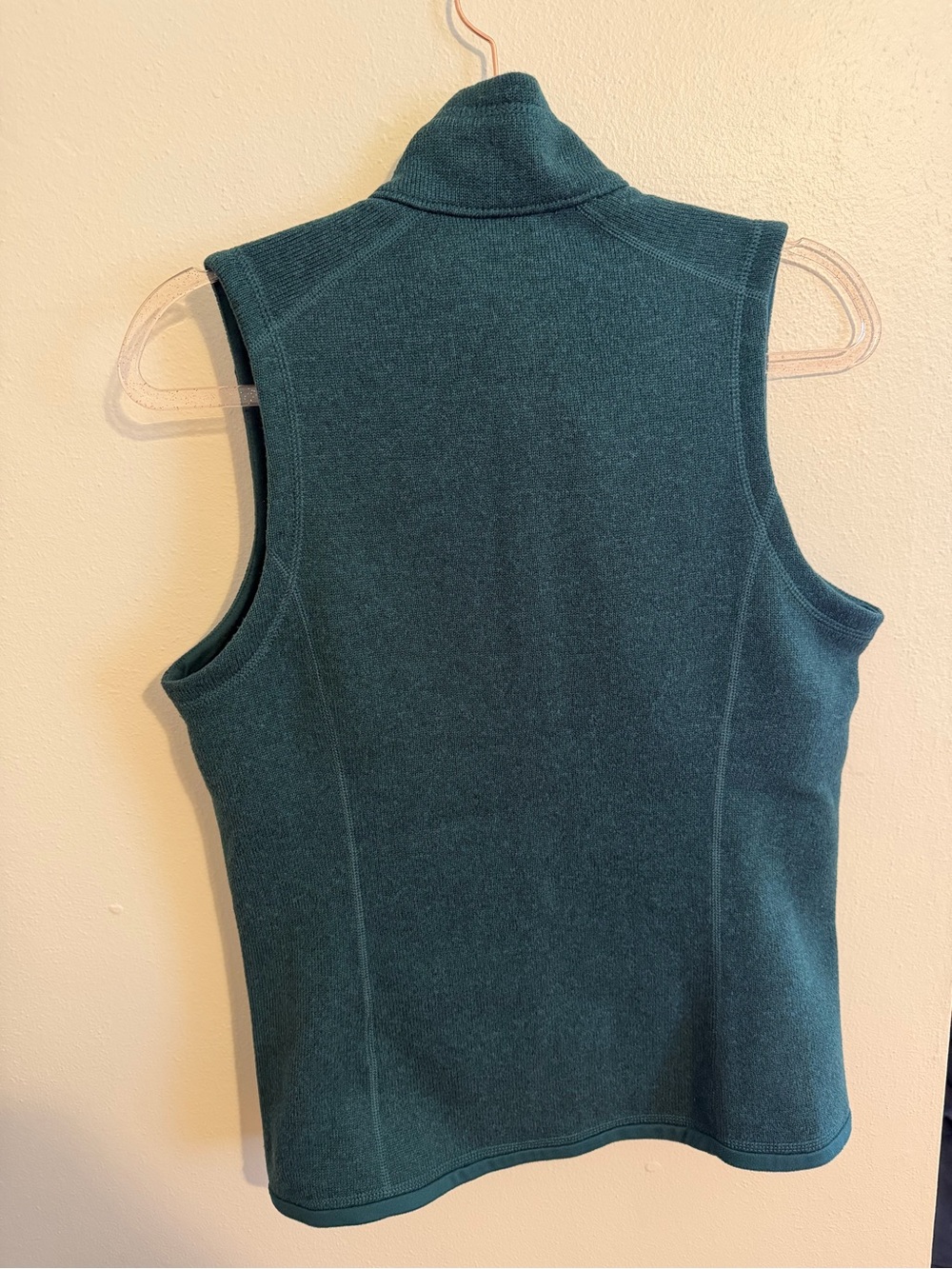 Patagonia Better Sweater Dark Green Full-Zip Vest (Sz M - excellent condition) - Picture 4 of 4